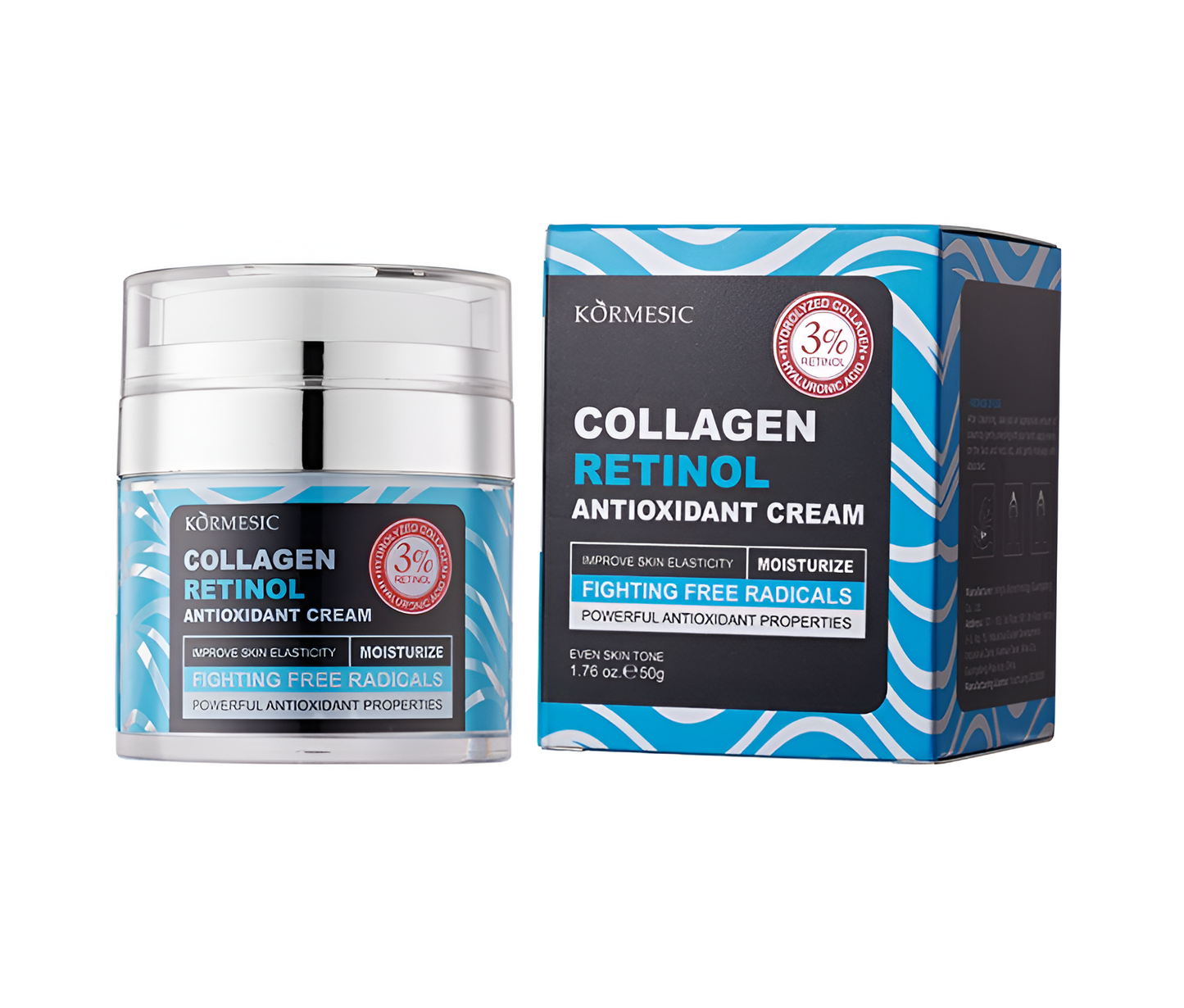 CREMA ANTI EDAD CON COLAGENO Y RETINOL